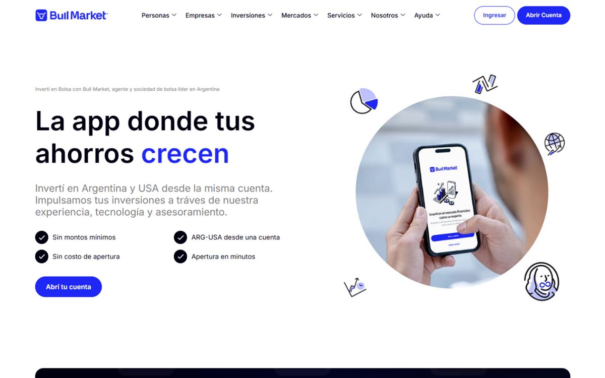 Sitio de Bull Market