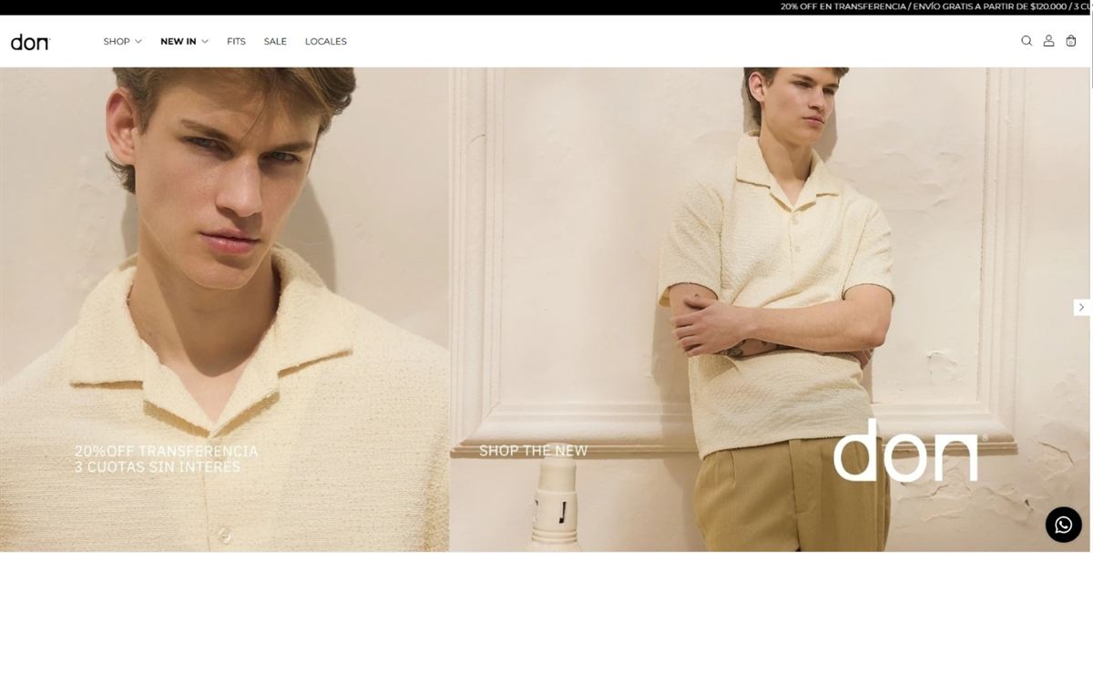 Tienda online de El Don